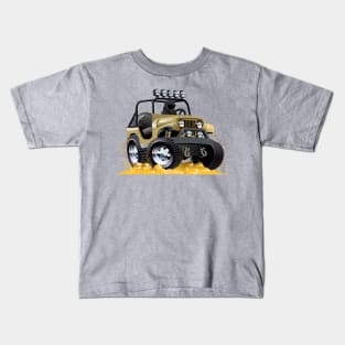 Cartoon jeep Kids T-Shirt